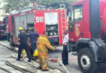 Se registra un incendio en Plaza Bolera