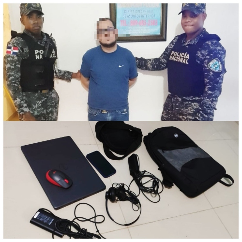 PN detiene a ciudadano venezolano por intento de introducir dispositivos electrónicos a centro penitenciario en SDN