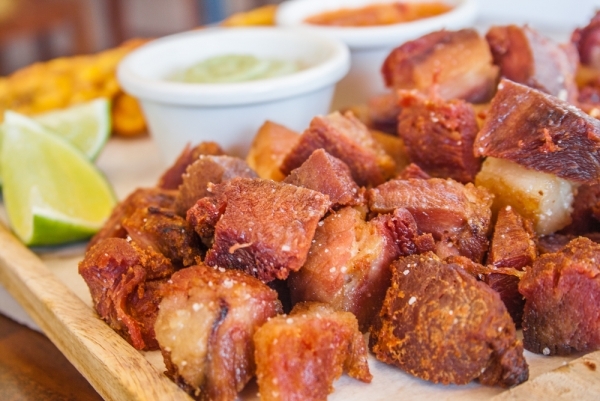 El chicharrón de cerdo es saludable