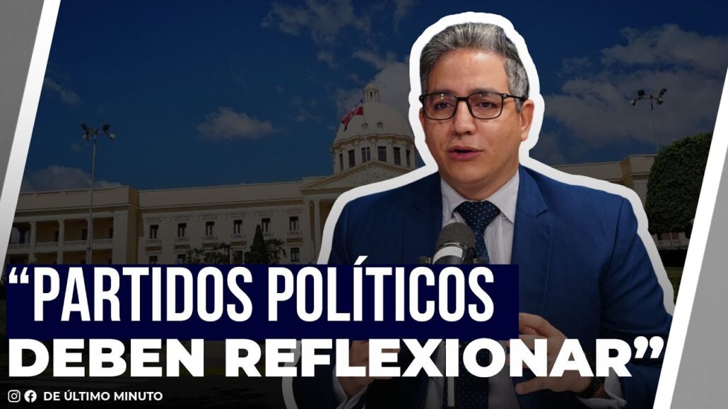 Rodolfo Santos dice que los partidos políticos deben reflexionar - Noticias de hoy en República Dominicana | De Último Minuto