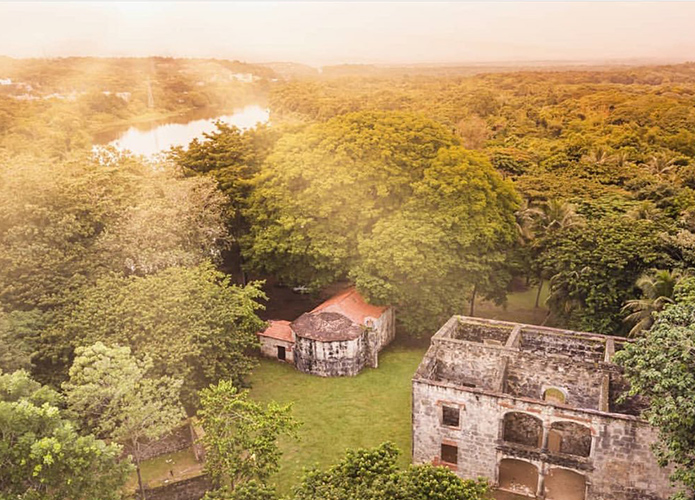 Ruinas de Engombe en el municipio de Santo Domingo Oeste.