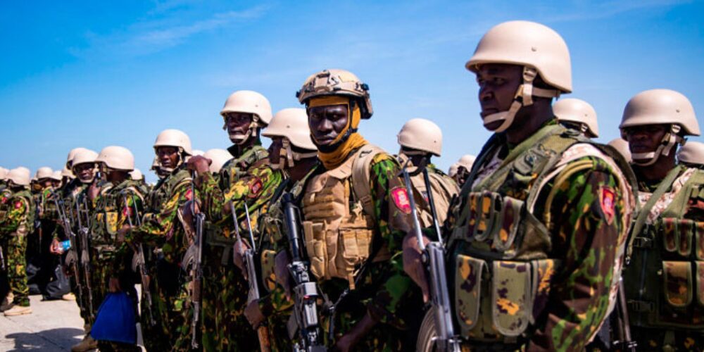 policías kenianas en Haití