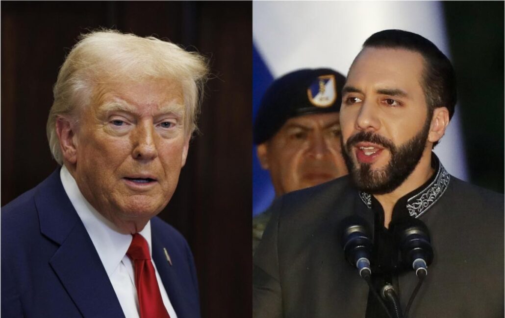 Donald Trump llamará este jueves al presidente salvadoreño, Nayib Bukele