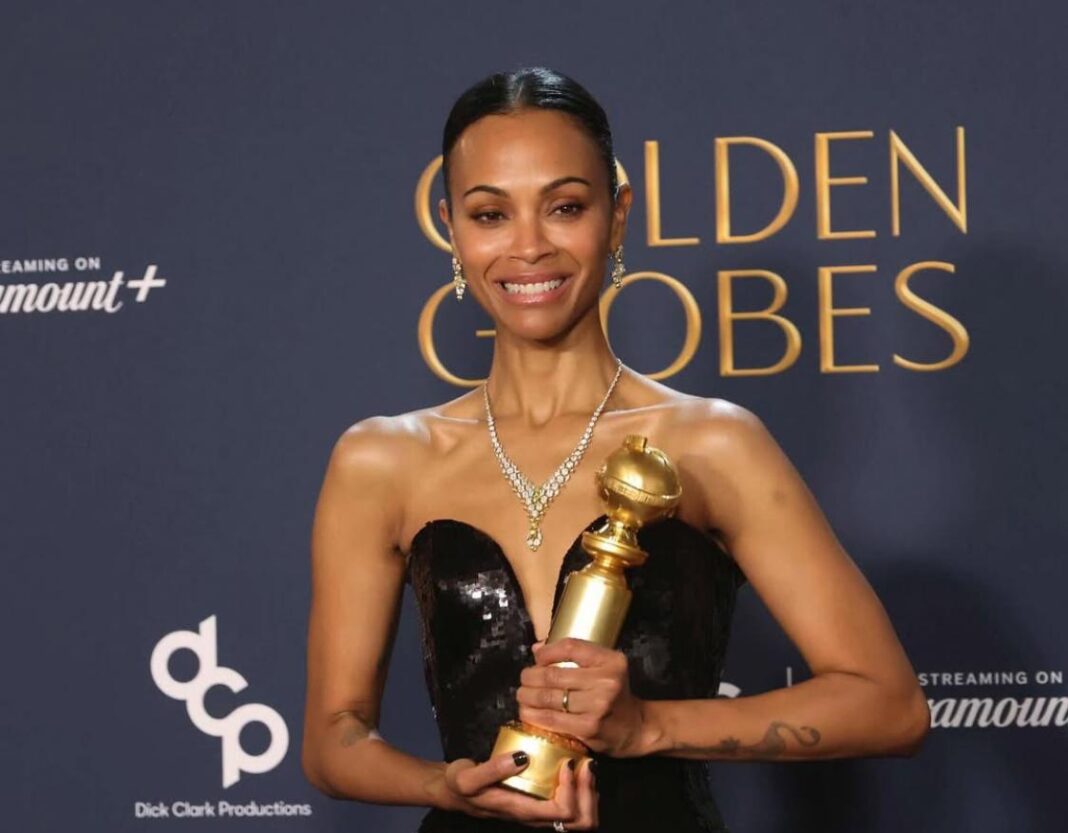 Zoe gana su primer Golden Globes en la gala de 2025.