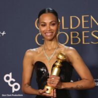 Zoe gana su primer Golden Globes en la gala de 2025.