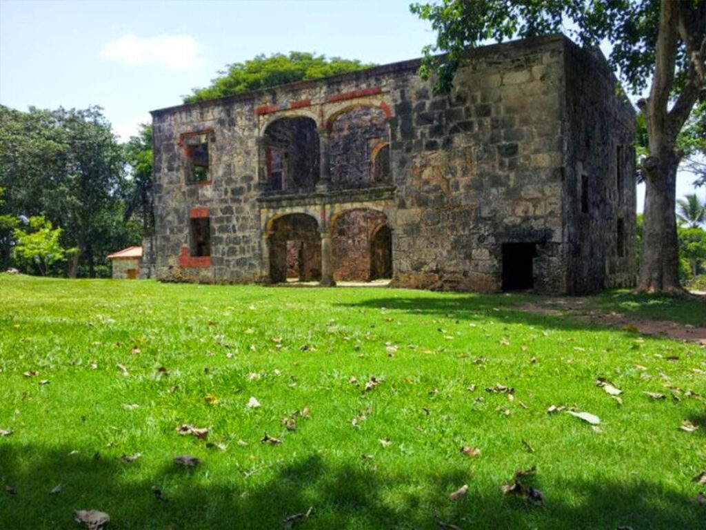 Ruinas de Engombe en el municipio de Santo Domingo Oeste