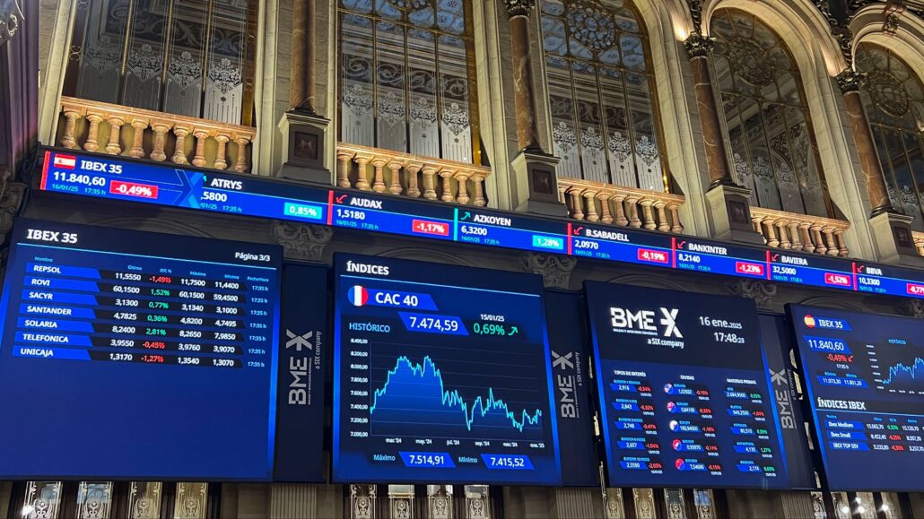 La Bolsa de Londres cae un 1,04 % ante la guerra de aranceles iniciada por Trump