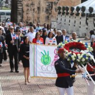CONANI rinde honores a los Padres de la Patria por 181 aniversario de la Independencia Nacional
