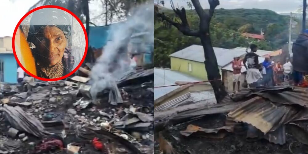 Muere calcinada mujer de 70 años en medio de incendio