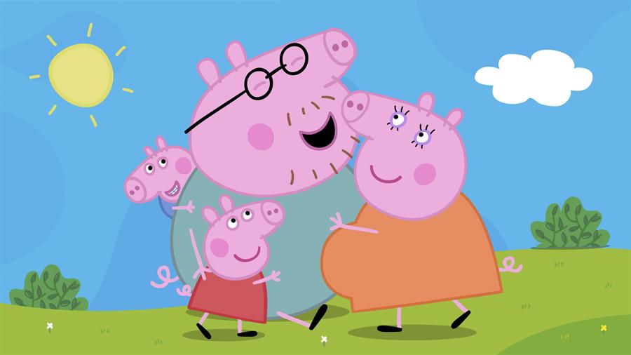 Mamá Pig, la madre de la cerdita animada Peppa, está embarazada