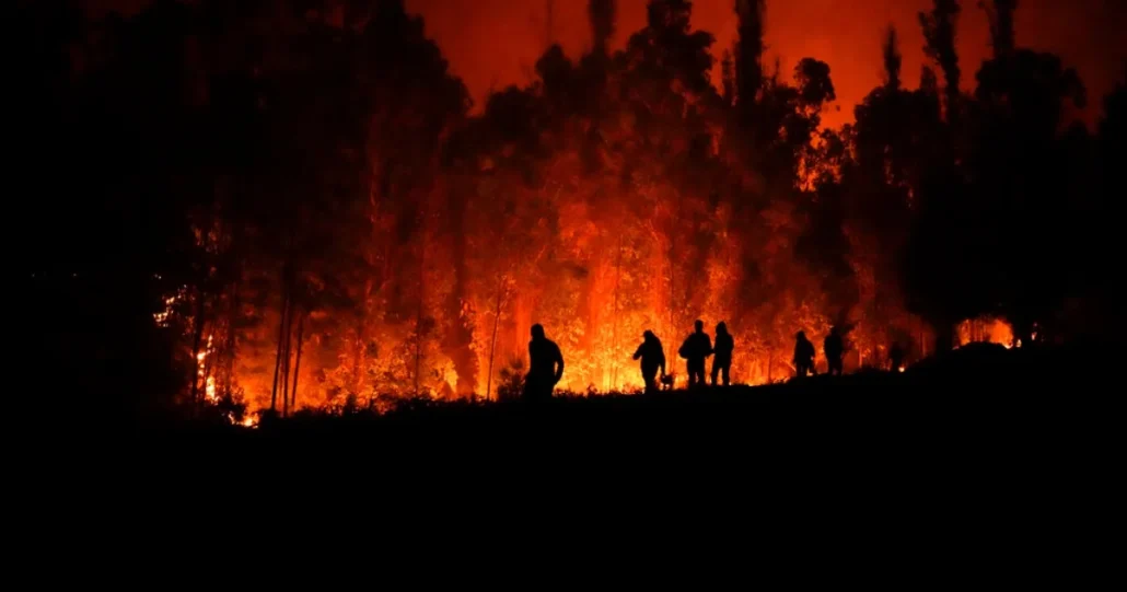 Autoridades detienen a 14 personas vinculadas con los incendios en el centro de Chile