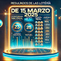 Resultados de las loterías del 15 de marzo 2025: descubre los números ganadores