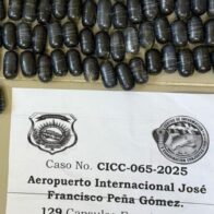 DNCD detiene en el AILA dos mujeres viajarían con 246 cápsulas de cocaína en sus estómagos