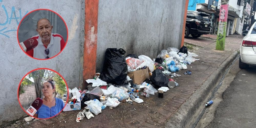 Moradores de Los Alcarrizos satisfechos con recogida de basura; piden multas a quienes la tiren a la calle