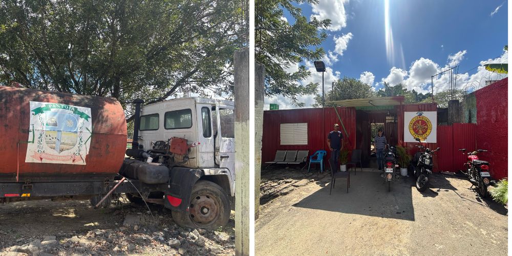 Bomberos de Pantoja operan en condiciones precarias y sin equipos adecuados