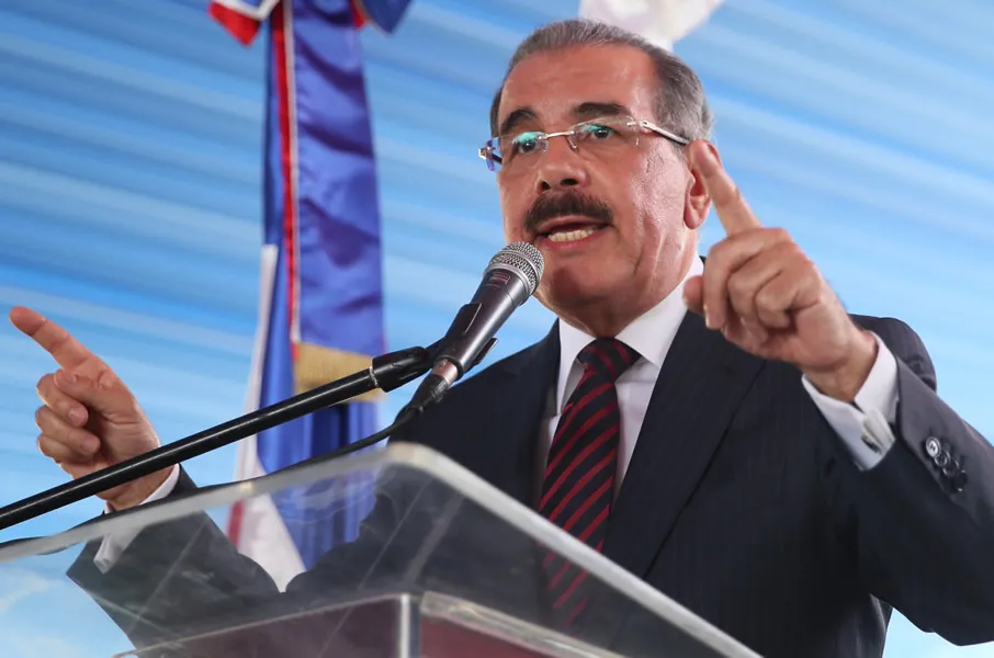 Danilo Medina, expresidente de la República Dominicana.