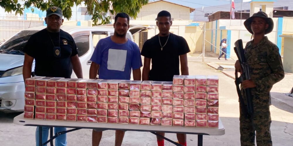 Ejército confisca contrabando de 1,130 cajetillas de cigarrillos