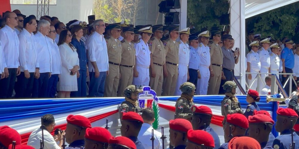 Con presencia del presidente Abinader, inician actos por el 181 aniversario de la Batalla del 30 de Marzo en Santiago