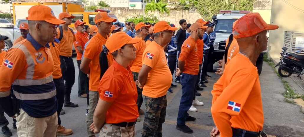 Defensa Civil en Santiago