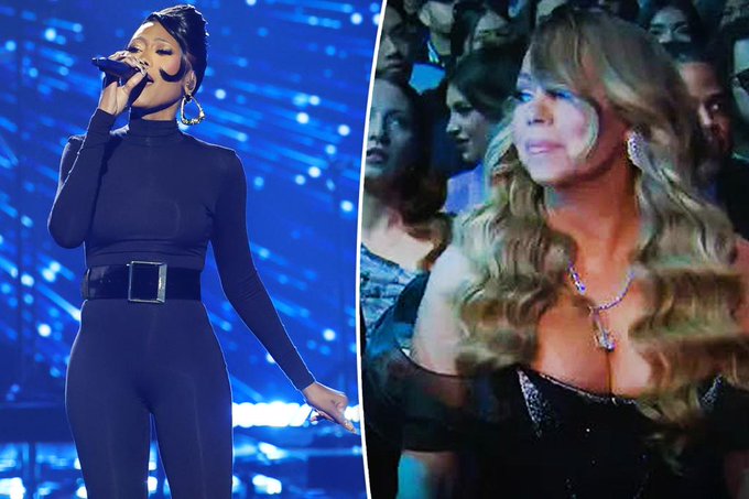 Captan a Mariah Carey disgustada durante homenaje a su trayectoria