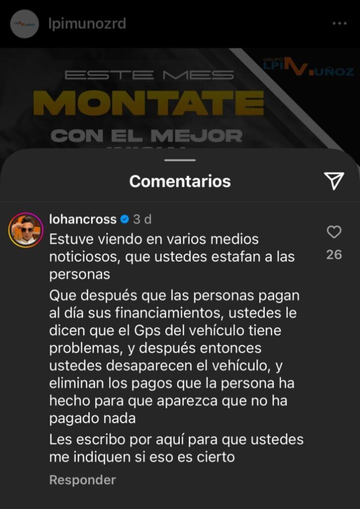 Unas 19 personas se suman a denuncia de estafa por parte de dealer y financiera LPI Muñoz en Los Alcarrizos | De Último Minuto