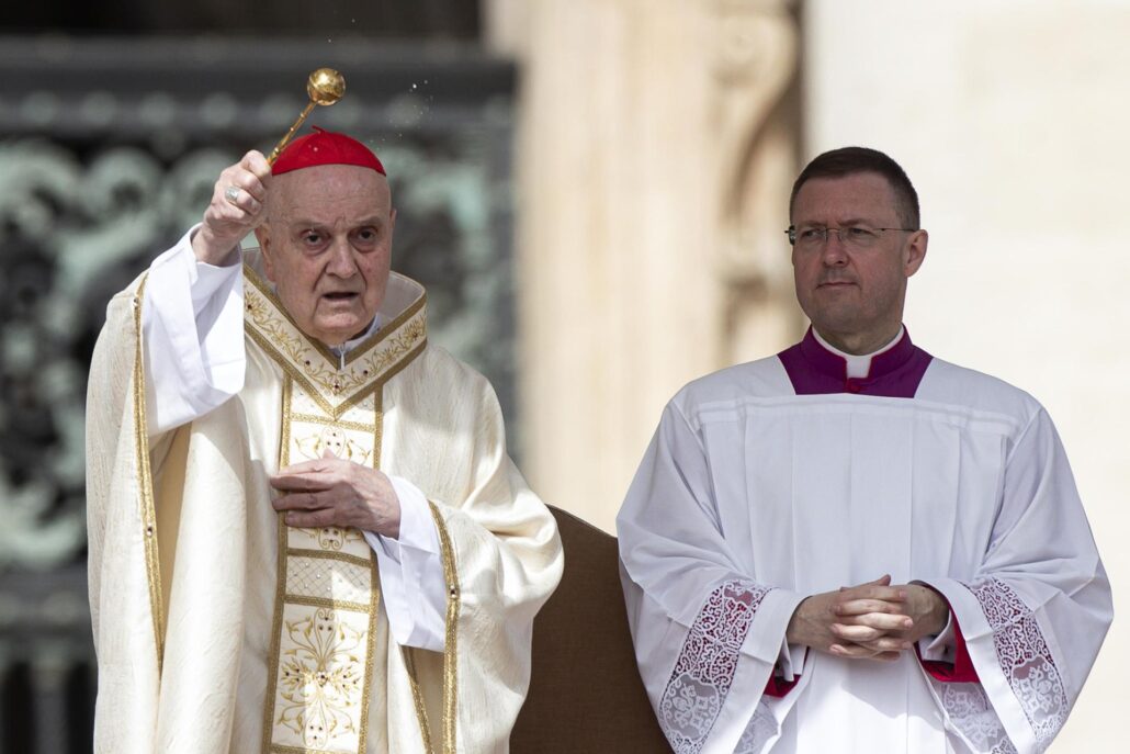 El papa en la misa del Domingo de Resurrección: 