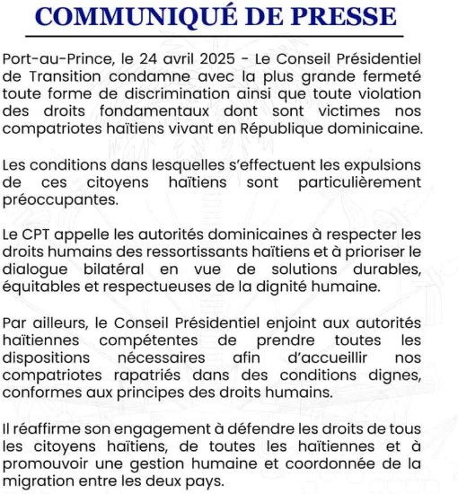 Haití pide se respeten los derechos de sus ciudadanos en República Dominicana | 2 | Haití pide se respeten los derechos de sus ciudadanos en República Dominicana - Noticias de hoy en República Dominicana | De Último Minuto