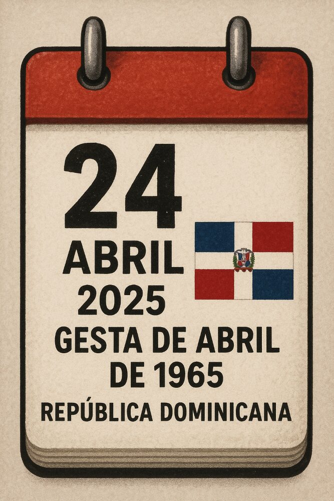 Agenda del día: jueves 24 de abril, 2025