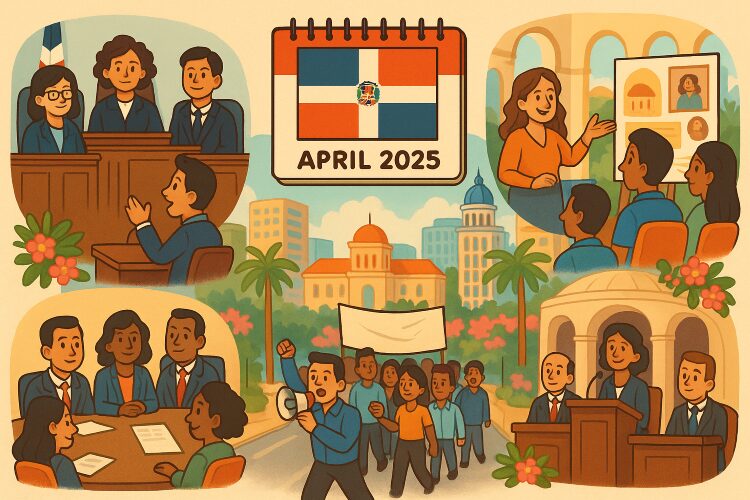 Agenda del día: martes 29 de abril, 2025