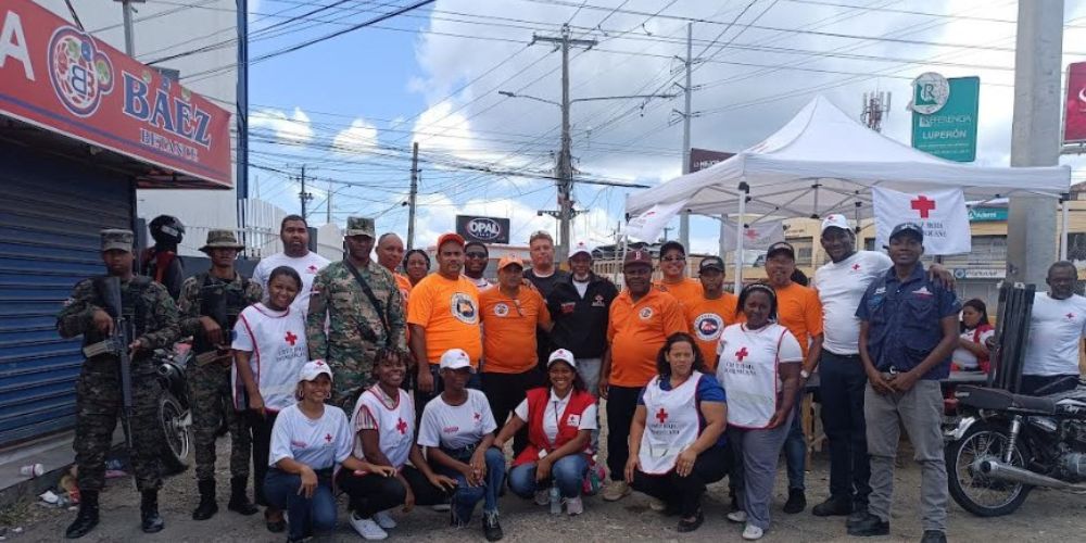 Cruz Roja Santo Domingo Oeste concluye con éxito operativo de Semana Santa 2025