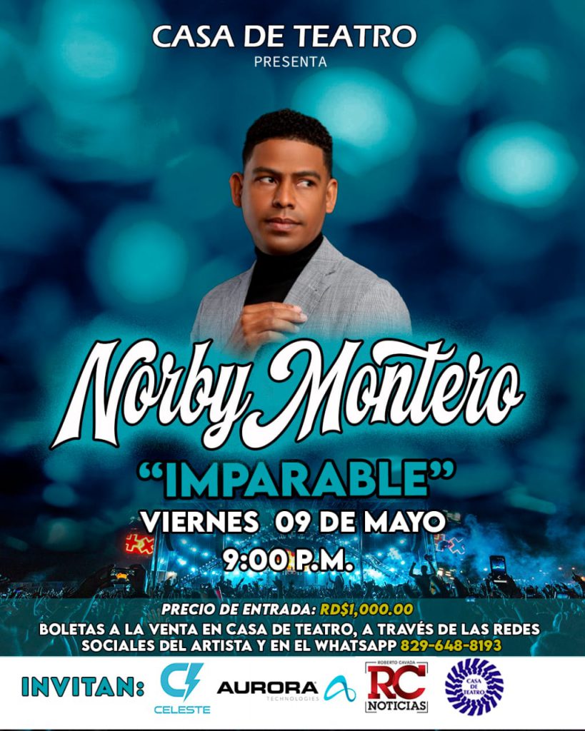 Norby Montero anuncia concierto en Casa de Teatro | De Último Minuto