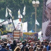 Argentina despide a Francisco - Foto de Juano Tesone - El Clarin