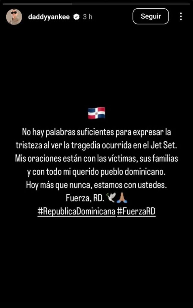 Comunidad artística internacional reacciona a tragedia en el Jet Set | De Último Minuto
