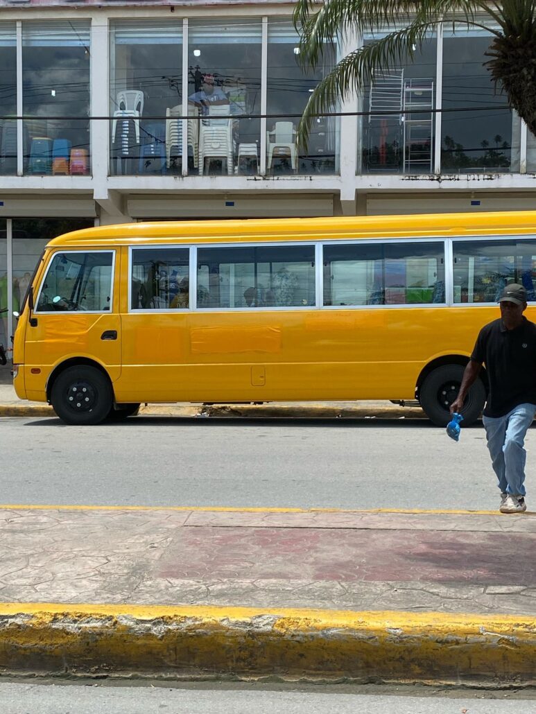 Aclaran uso de vehículos pintados de amarillo en Samaná: no pertenecen al Ministerio de Educación