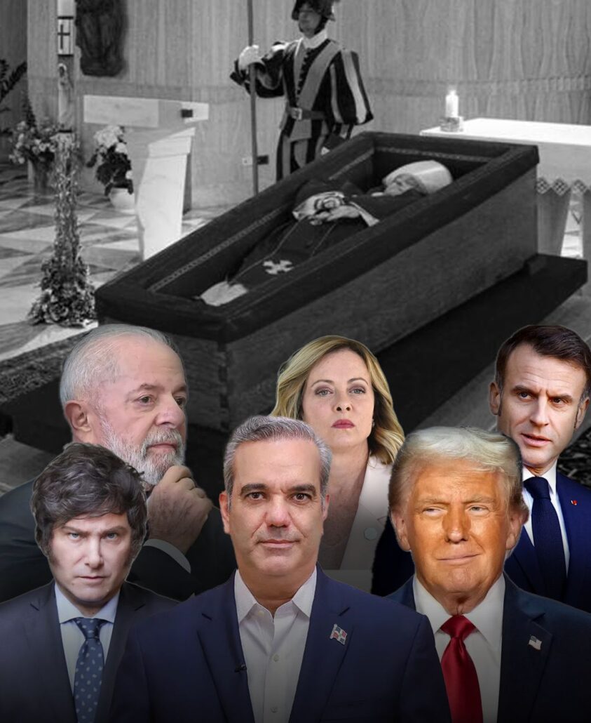 Abinader se une a Trump, Lula, Macron y otros líderes mundiales en las exequias del papa Francisco
