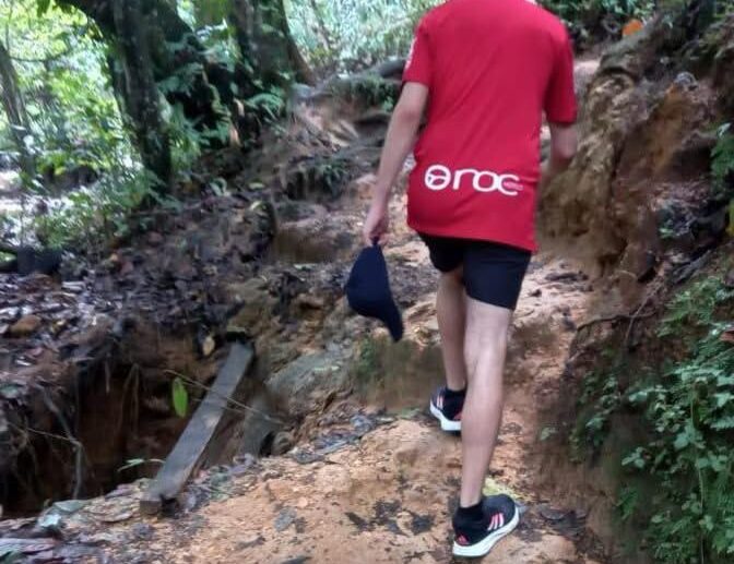 Visitantes solicitan a las autoridades reparar ruta ecoturística Salto del Limón