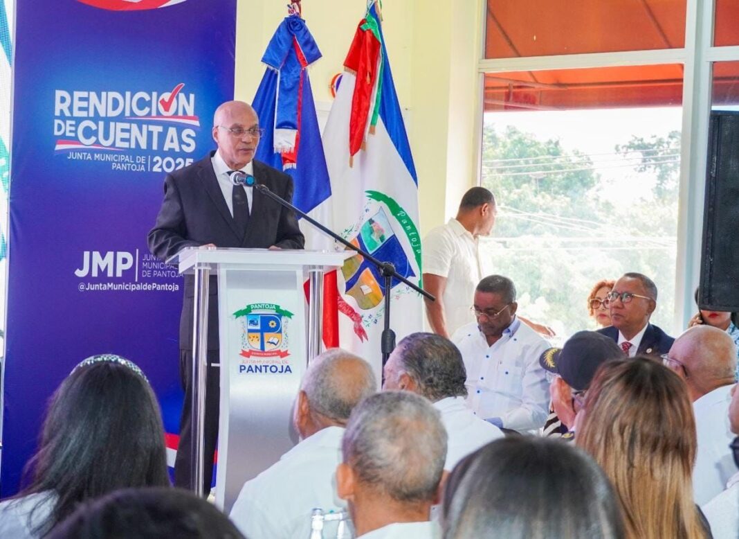 Alcalde de Pantoja resalta obras, impacto social y gestión cultural durante su rendición de cuentas