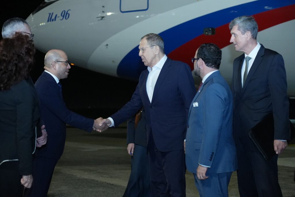 ¡Sergéi Lavrov, el canciller ruso, ya está en RD! | De Último Minuto