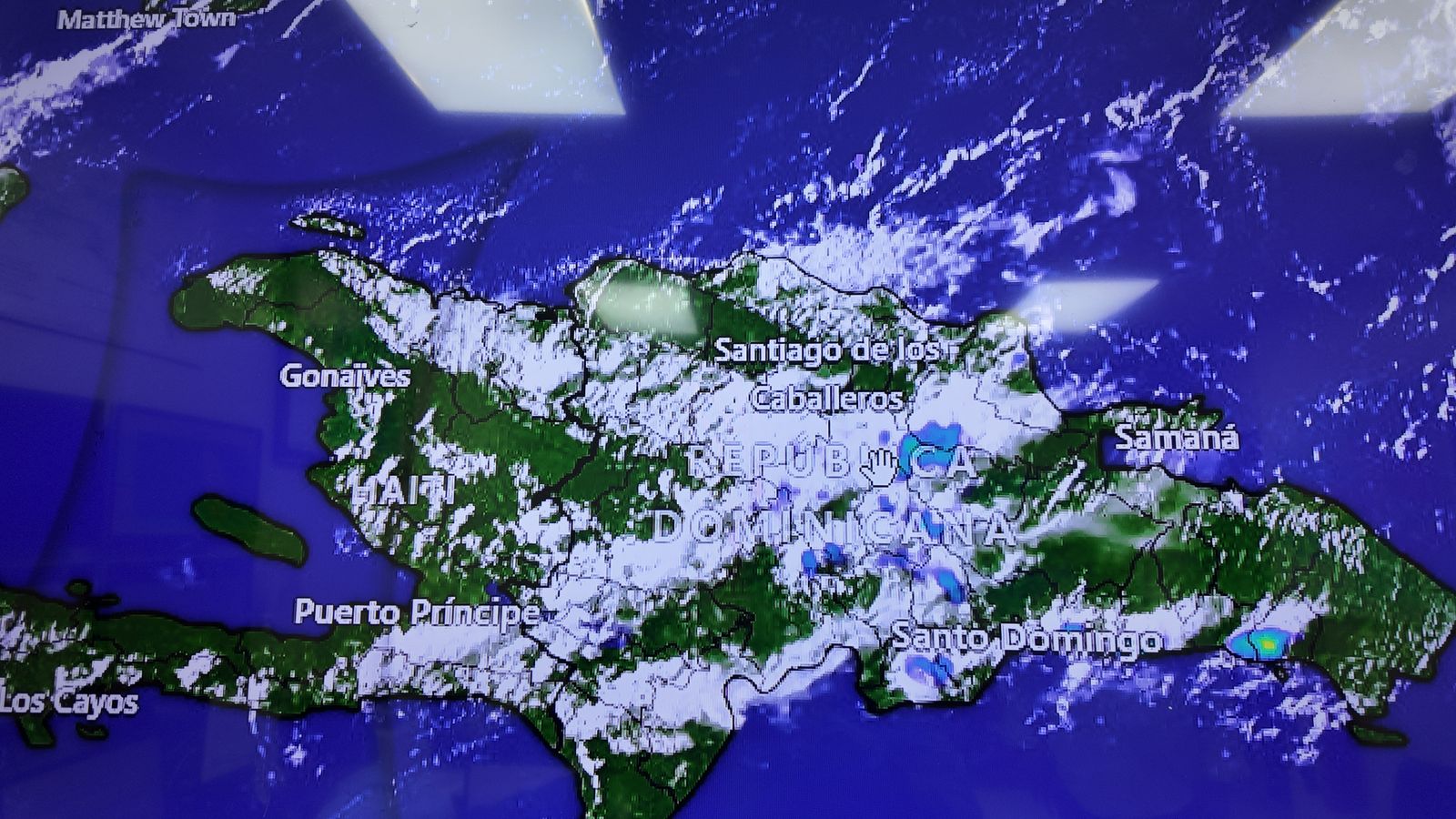 INDOMET emite alertas por lluvias persistentes en varias provincias del país