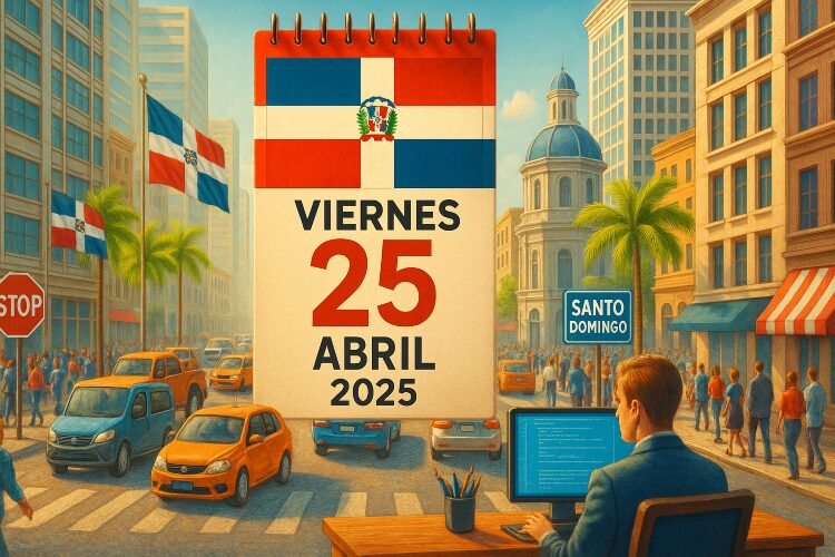 Agenda del día: viernes 25 de abril, 2025