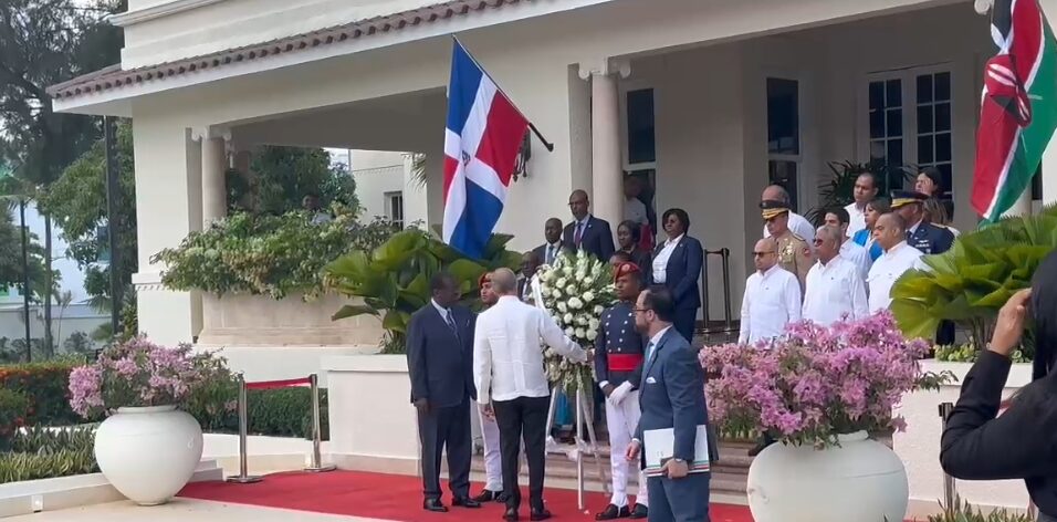 RD y Kenia honran con minuto de silencio los soldados kenianos caídos en Haití