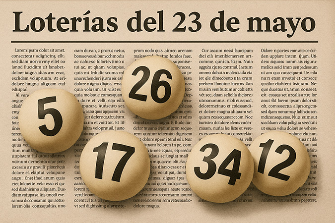 Resultados de las loterías del 23 de mayo 2025: Números ganadores de Dominicana, España, Colombia y más países