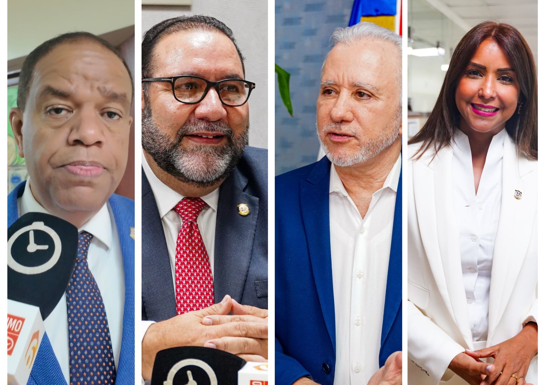 Legisladores con altas expectativas sobre encuentro de Abinader con Danilo, Leonel y Hipolito