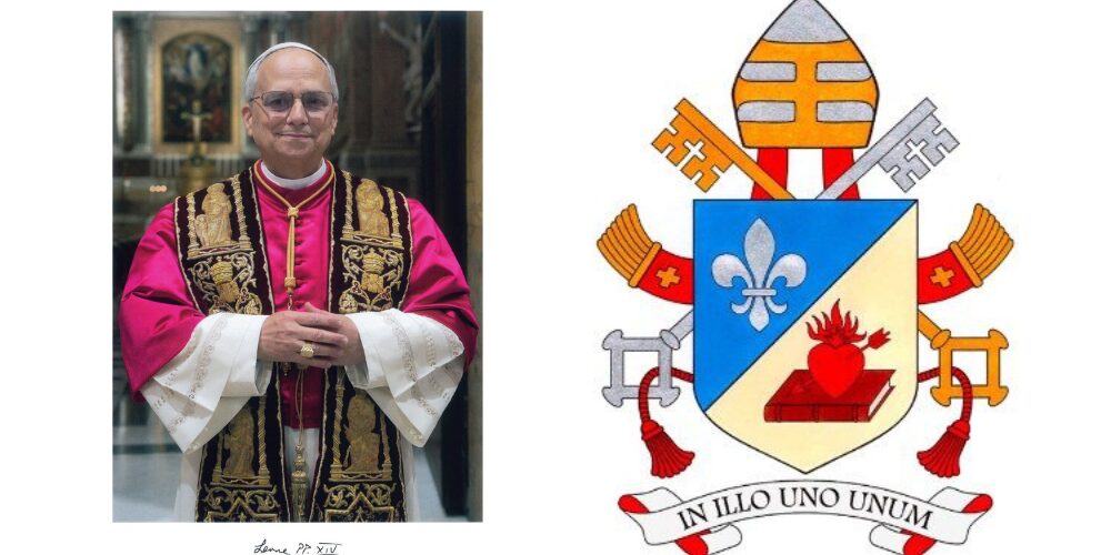 El Vaticano publica la foto y el escudo del papa León XIV