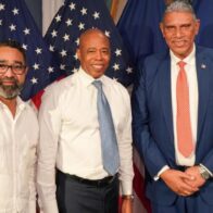 Alcalde NY y el director de Defensa Civil ultiman detalles para acuerdo sobre gestión de riesgos y catástrofes