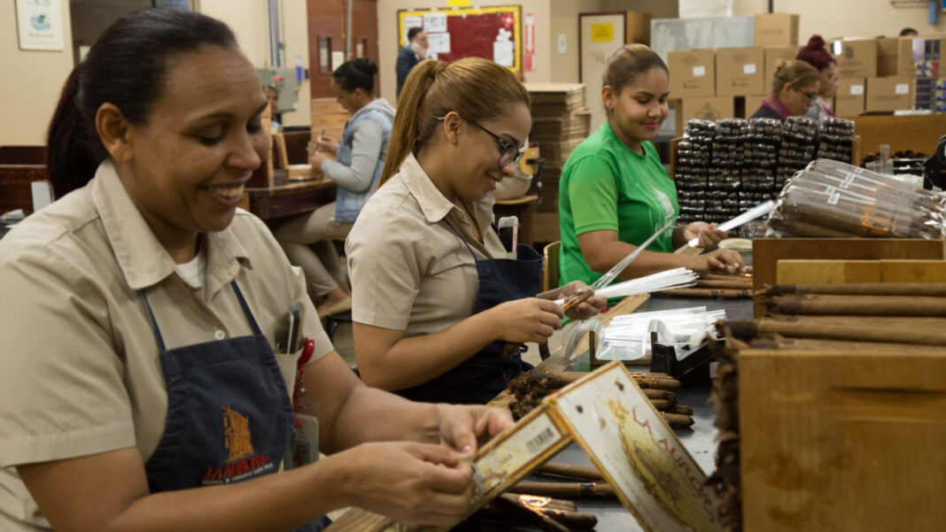 Trabajadoras dominicanas.