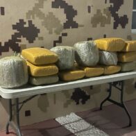 La supuesta droga fue abandonada por individuos aún no identificados