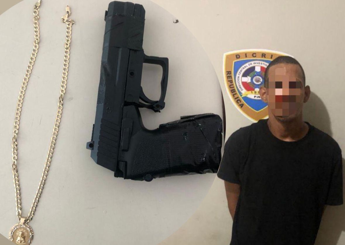 Apresan hombre tras arrebatar cadena a una mujer en Santiago - Noticias de hoy en República Dominicana | De Último Minuto
