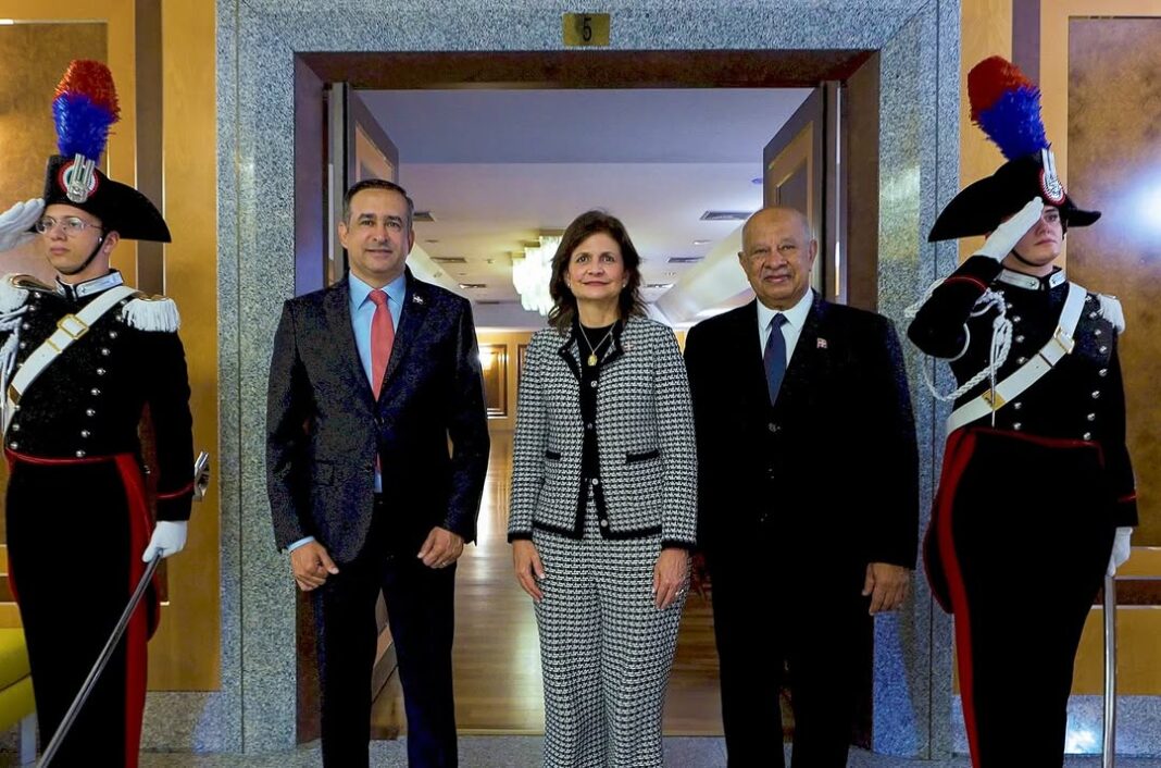 Vicepresidenta ya está en el vaticano para participar en misa del papa León XIV