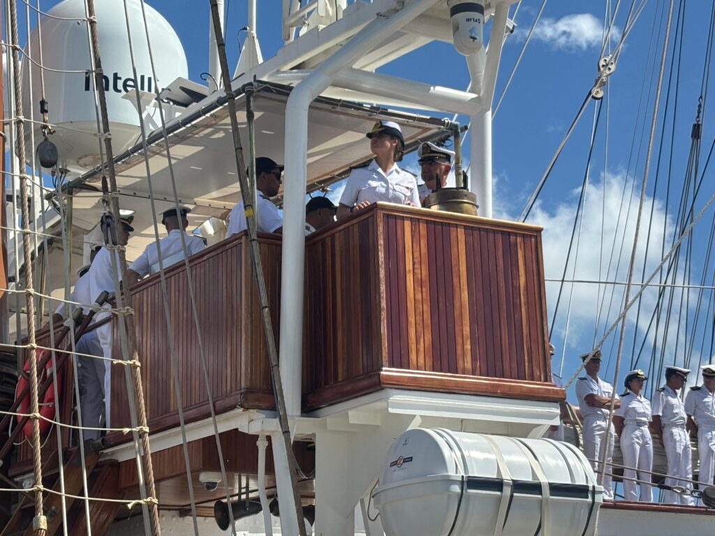 Princesa Leonor arriba a Santo Domingo a bordo del buque escuela Juan Sebastián de Elcano | 3 | Princesa Leonor arriba a Santo Domingo a bordo del buque escuela Juan Sebastián de Elcano - Noticias de hoy en República Dominicana | De Último Minuto